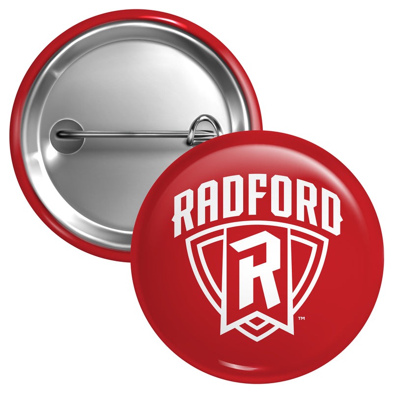 Radford University Highlanders Small 1-Inch Button Pin Officially Licensed Collegiate Product Small