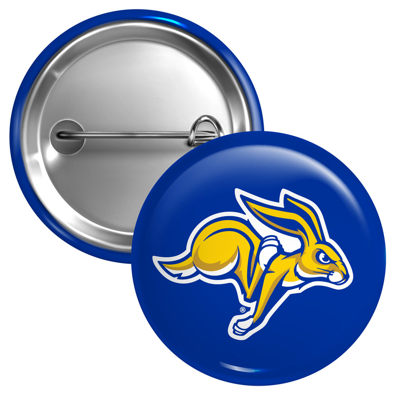 South Dakota State Jackrabbits Large 3-Inch Button Pin Officially Licensed Collegiate Product Large