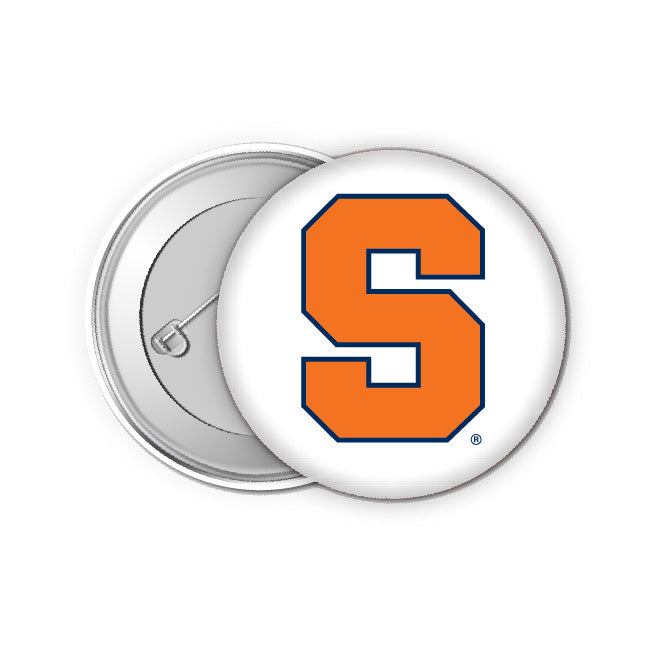 Syracuse Orange Small 1-Inch Button Pin 4 Pack Officially Licensed Collegiate Product