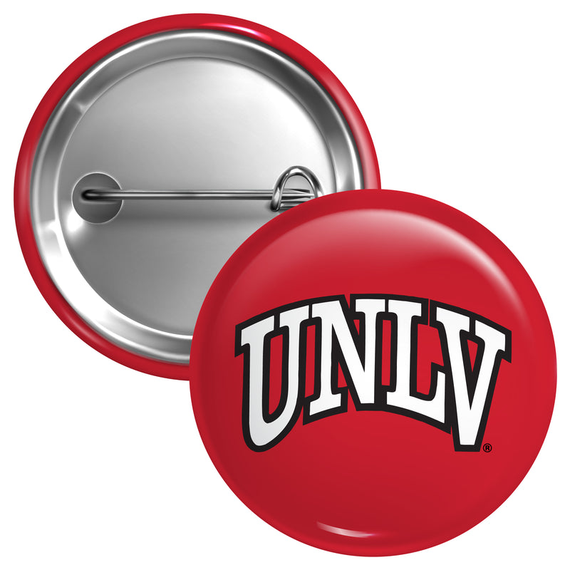 UNLV Rebels Medium 2-Inch Button Pin Officially Licensed Collegiate Product Medium