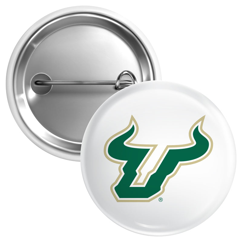 South Florida Bulls Medium 2-Inch Button Pin Officially Licensed Collegiate Product Medium