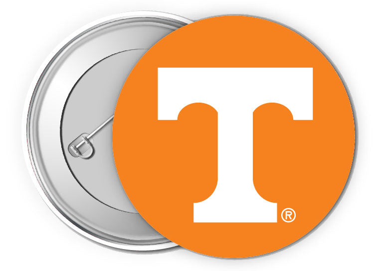 Tennessee Knoxville Medium 2-Inch Button Pin 4 Pack Officially Licensed Collegiate Product