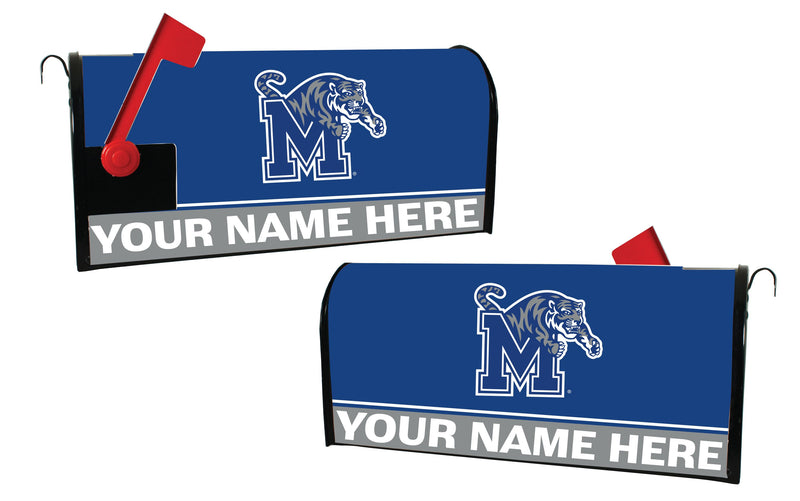 Memphis Tigers NCAA Officially Licensed Mailbox Cover Customizable With Your Name