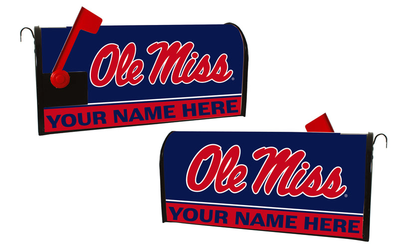 Mississippi Rebels "Ole Miss" Customizable Mailbox Cover Officially Licensed Collegiate