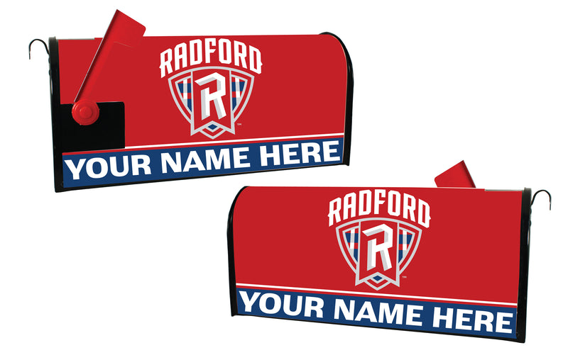 Radford University Highlanders Customizable Mailbox Cover Officially Licensed Collegiate