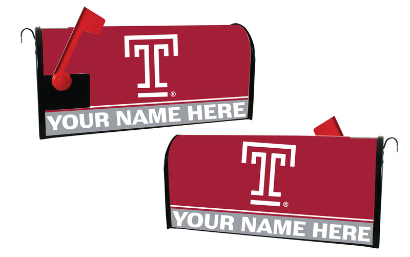 Temple University Customizable Mailbox Cover Officially Licensed Collegiate