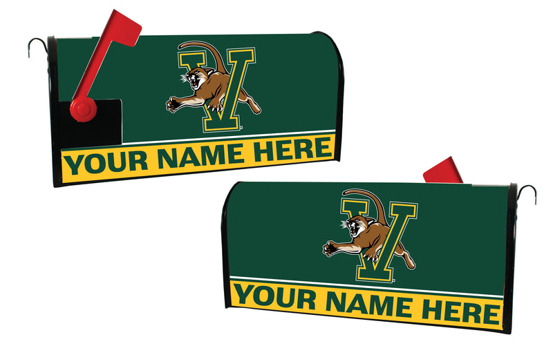 Vermont Catamounts Customizable Mailbox Cover Officially Licensed Collegiate