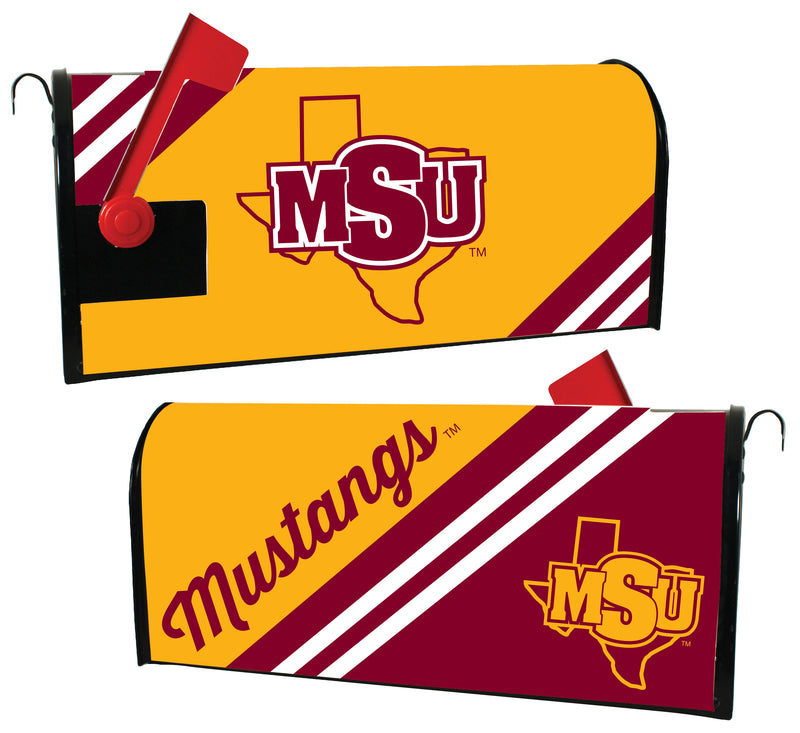 Midwestern State University Mustangs Magnetic Mailbox Cover - Officially Licensed Collegiate Product