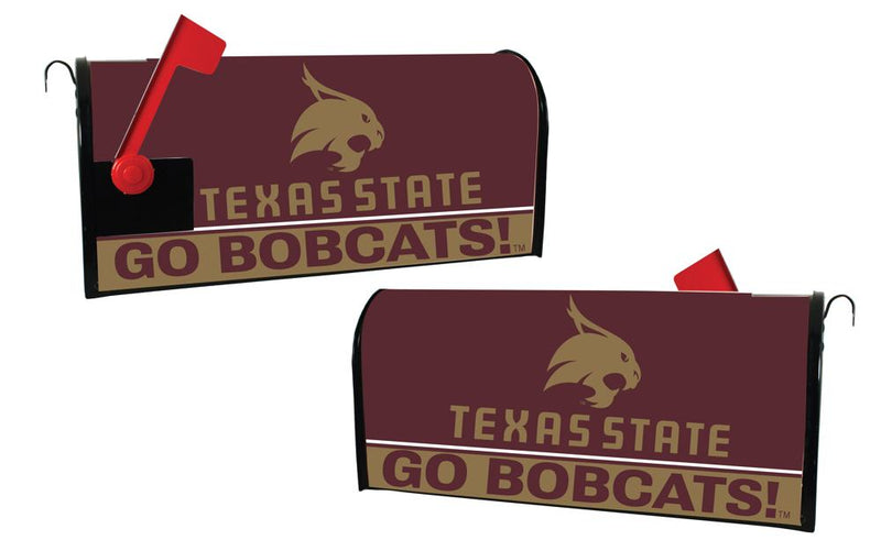 Texas State Bobcats NCAA Officially Licensed Mailbox Cover New Design