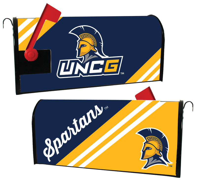 North Carolina Greensboro Spartans Magnetic Mailbox Cover - Officially Licensed Collegiate Product