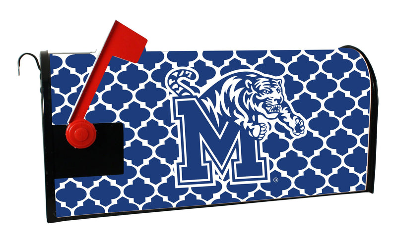 Memphis Tigers NCAA Officially Licensed Mailbox Cover Moroccan Design