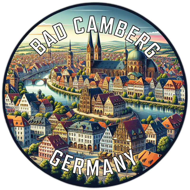 Bad Camberg Germany Souvenir Vinyl Decal Sticker 2-Inch