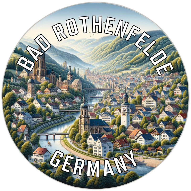 Bad Rothenfelde Germany Souvenir Vinyl Decal Sticker 2-Inch