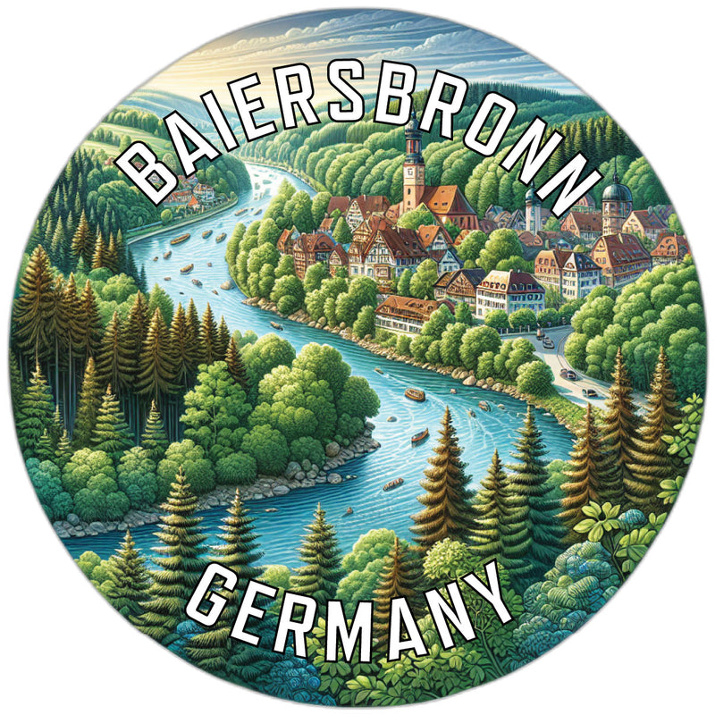 Baiersbronn Germany Souvenir Vinyl Decal Sticker 6-Inch