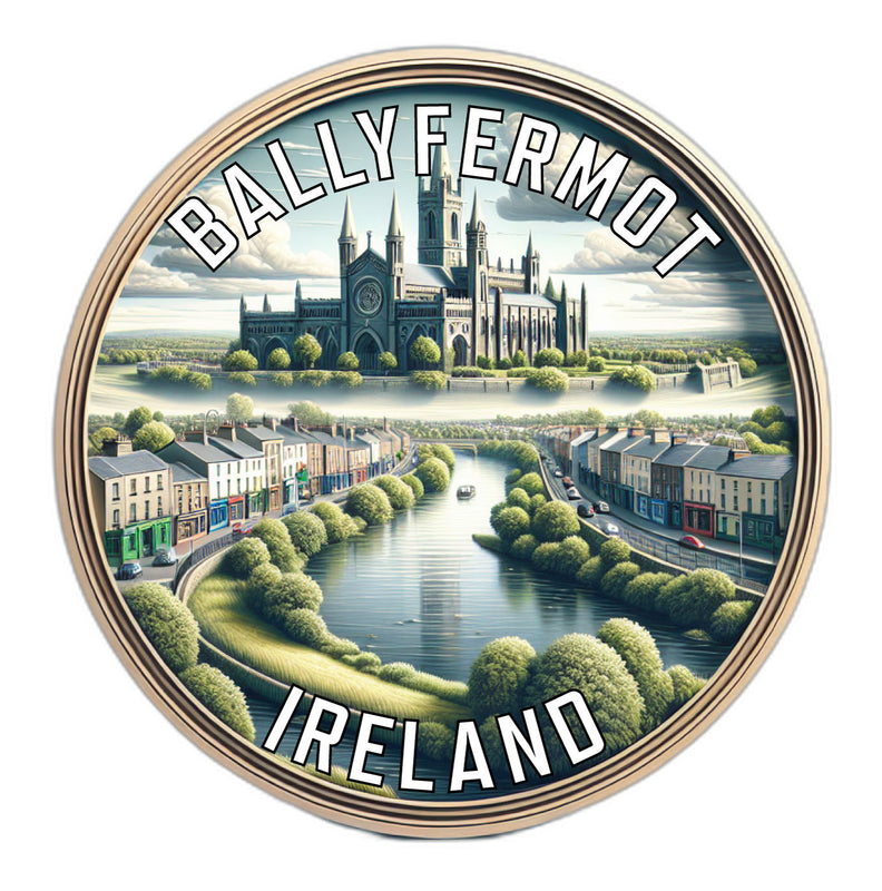 Ballyfermot Ireland Souvenir Vinyl Decal Sticker 6-Inch