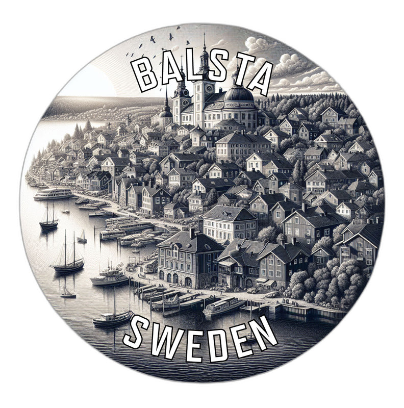 Balsta Sweden Souvenir Vinyl Decal Sticker 2-Inch