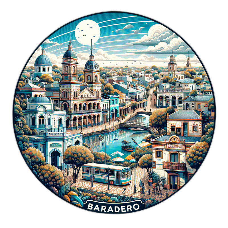 Baradero Argentina_updated Souvenir Vinyl Decal Sticker 2-Inch