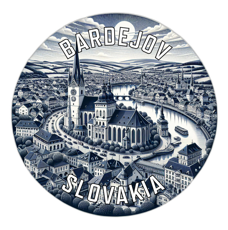 Bardejov Slovakia Souvenir Vinyl Decal Sticker 6-Inch