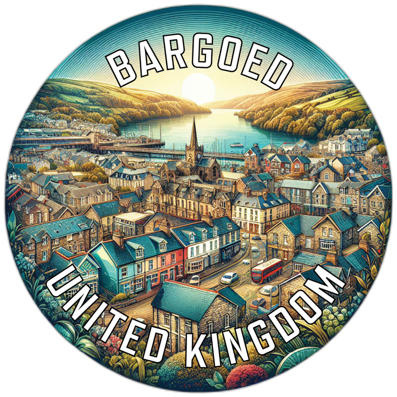 Bargoed United Kingdom Souvenir Vinyl Decal Sticker 2-Inch