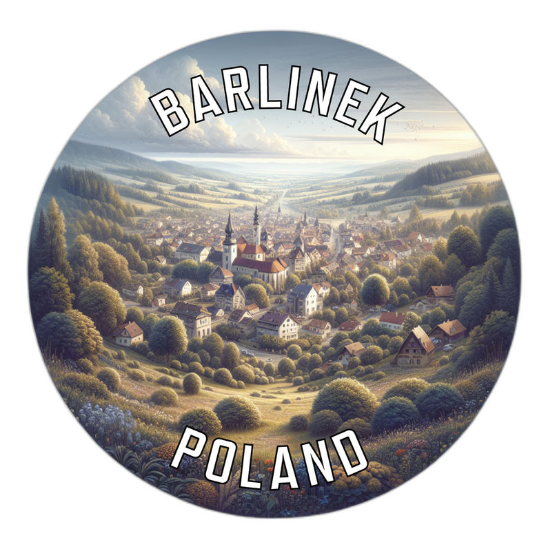 Barlinek Poland Souvenir Vinyl Decal Sticker 6-Inch