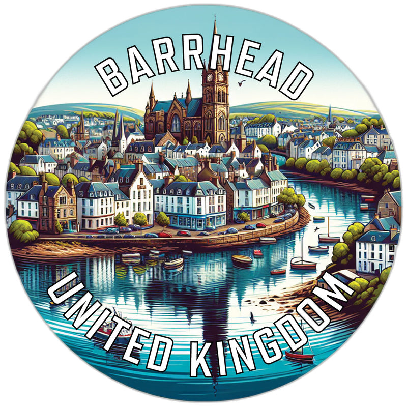 Barrhead United Kingdom Souvenir Vinyl Decal Sticker 2-Inch