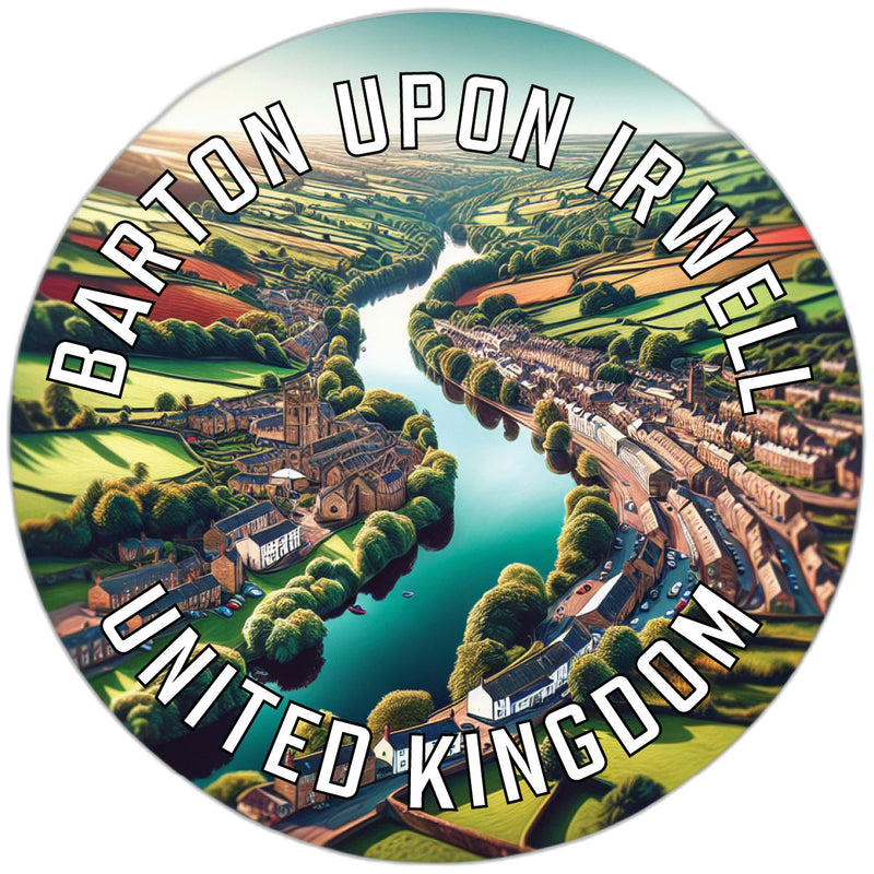Barton upon Irwell United Kingdom Souvenir Vinyl Decal Sticker 6-Inch