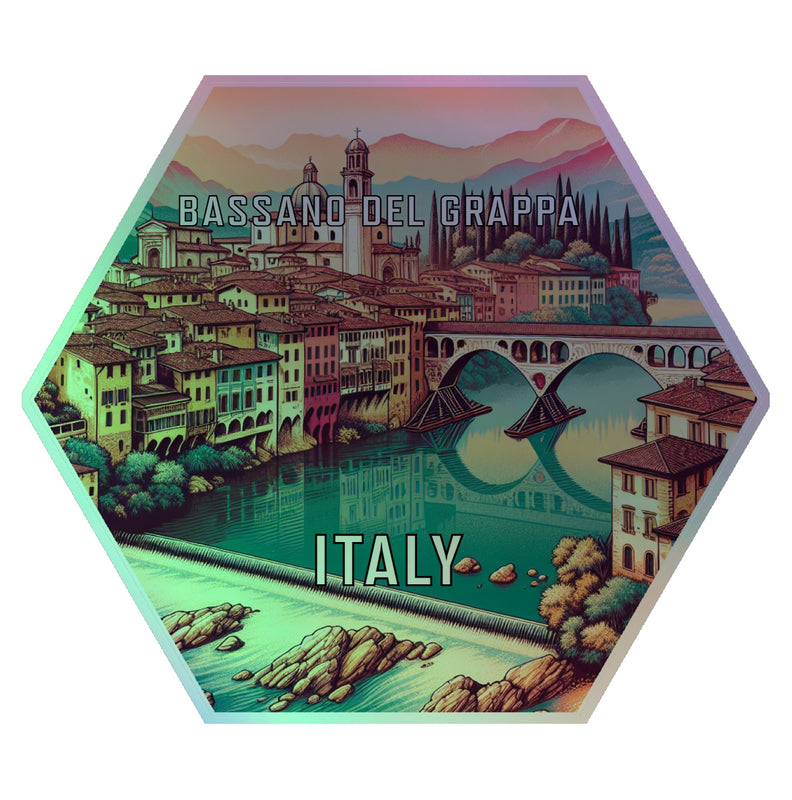 Bassano del Grappa Italy Souvenir Vinyl Decal Sticker 2-Inch