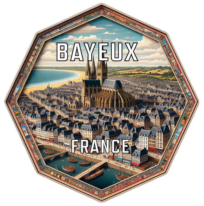 Bayeux France Travel Destination Souvenir Vinyl Decal Sticker 2-Inch
