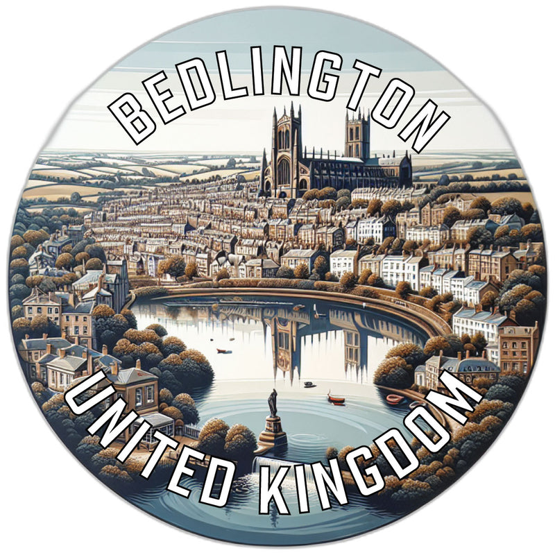 Bedlington United Kingdom Souvenir Vinyl Decal Sticker 6-Inch