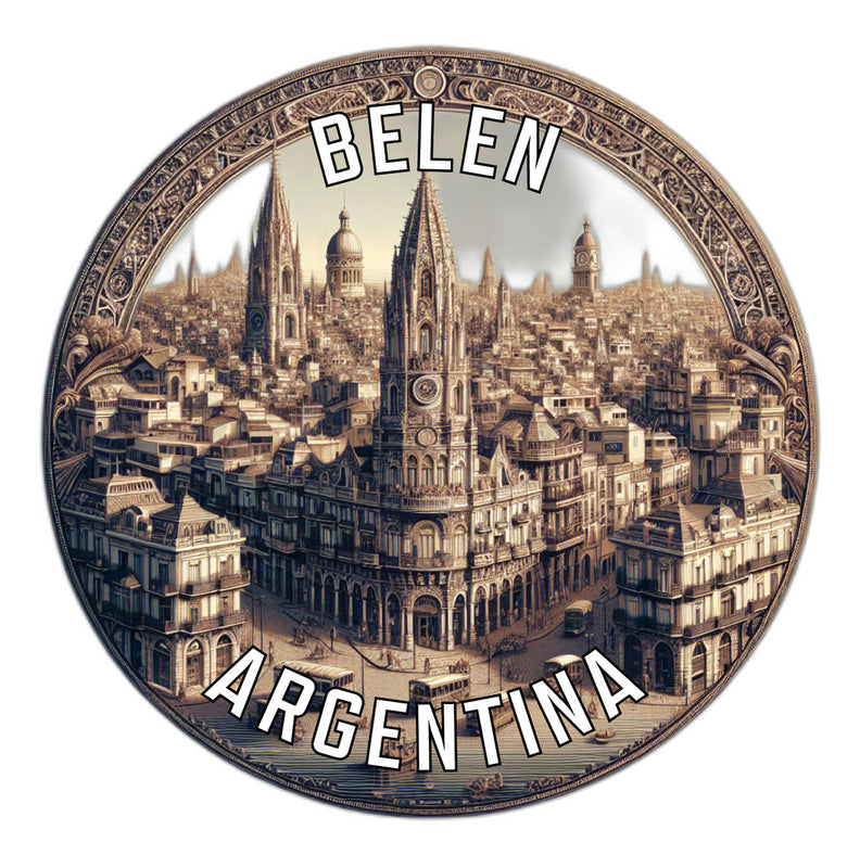 Belen Argentina Souvenir Die Cut Flat Magnet 6-Inch