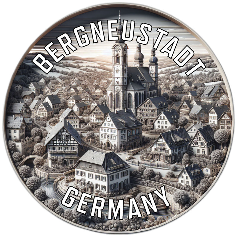 Bergneustadt Germany Souvenir Vinyl Decal Sticker 2-Inch
