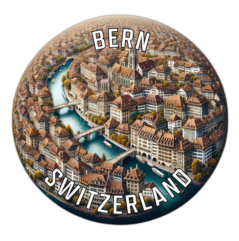 Bern Switzerland Souvenir Vinyl Decal Sticker 4-Inch