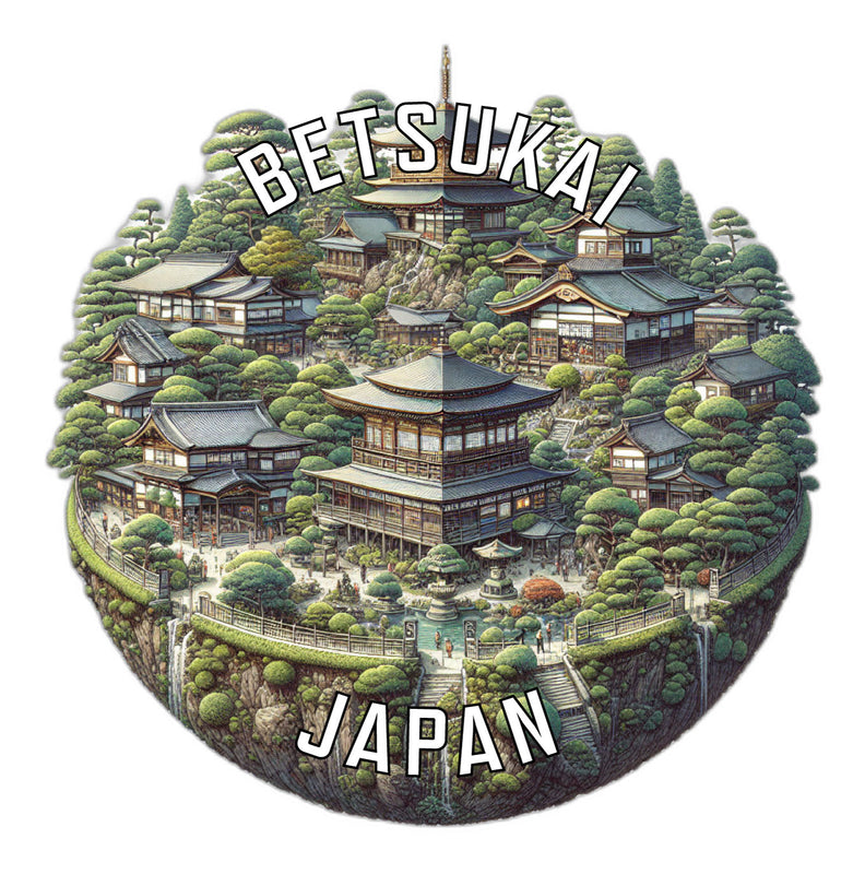 Betsukai Japan Souvenir Vinyl Decal Sticker 2-Inch