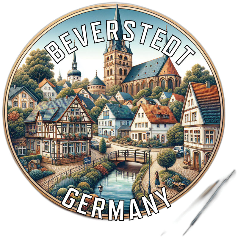 Beverstedt Germany Souvenir Vinyl Decal Sticker 2-Inch