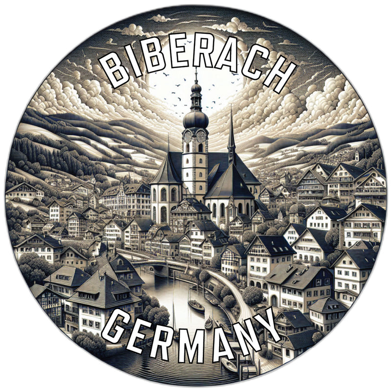 Biberach Germany Souvenir Vinyl Decal Sticker 2-Inch