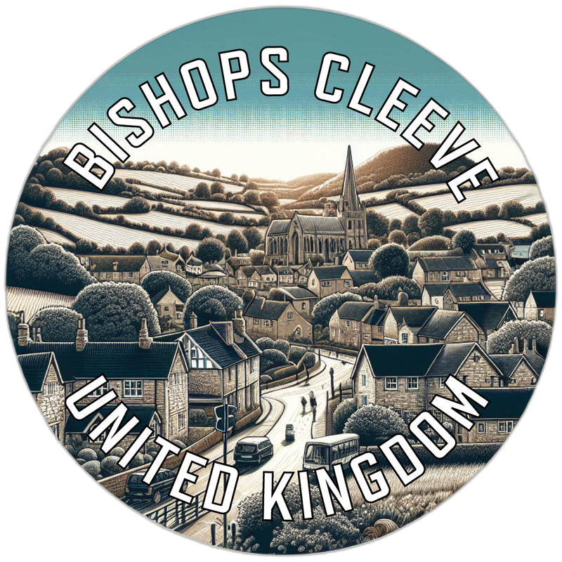Bishops Cleeve United Kingdom Souvenir Vinyl Decal Sticker 2-Inch