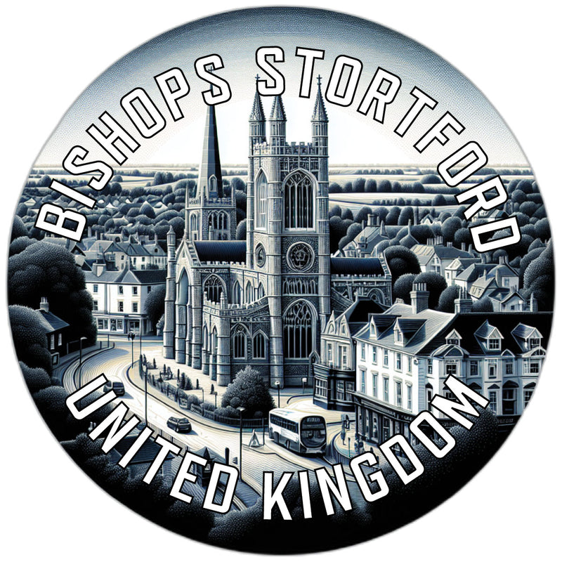 Bishops Stortford United Kingdom Souvenir Vinyl Decal Sticker 3-Inch
