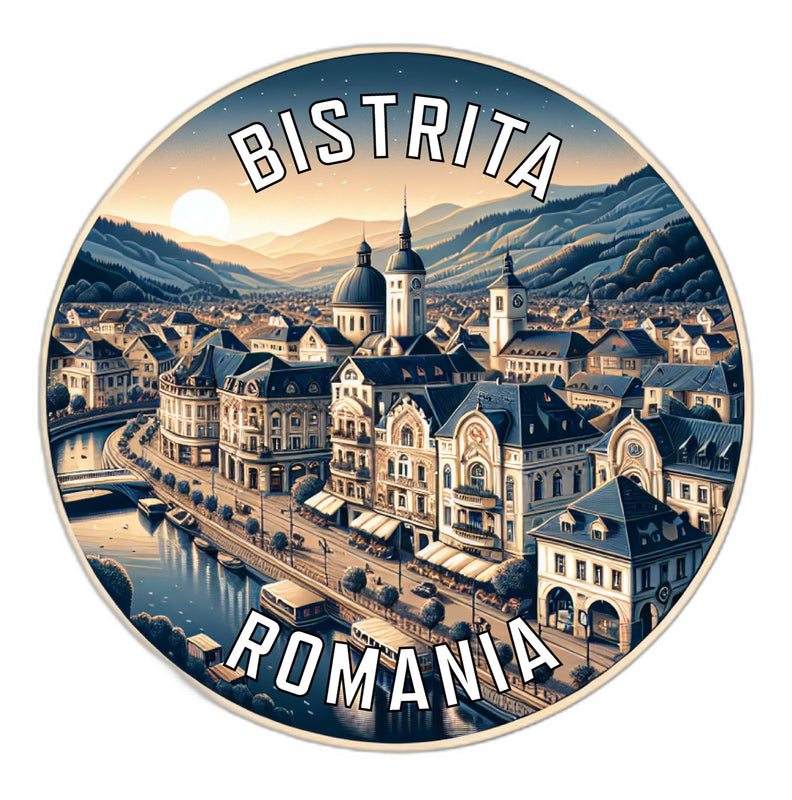 Bistrita Romania Souvenir Vinyl Decal Sticker 6-Inch