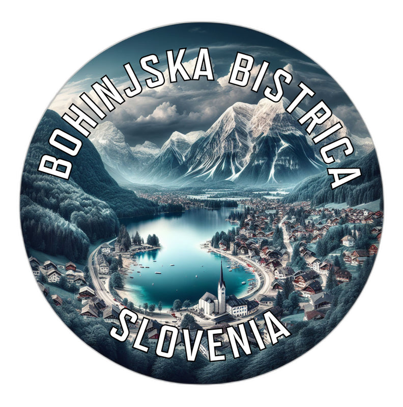 Bohinjska Bistrica Slovenia Souvenir Vinyl Decal Sticker 2-Inch