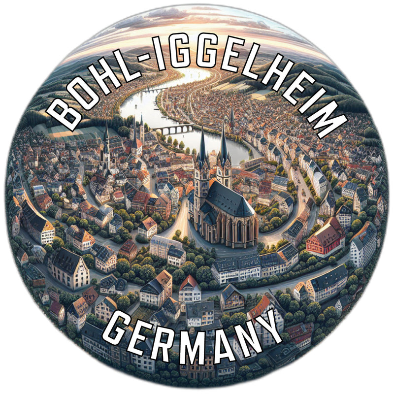 Bohl Iggelheim Germany Souvenir Vinyl Decal Sticker 6-Inch