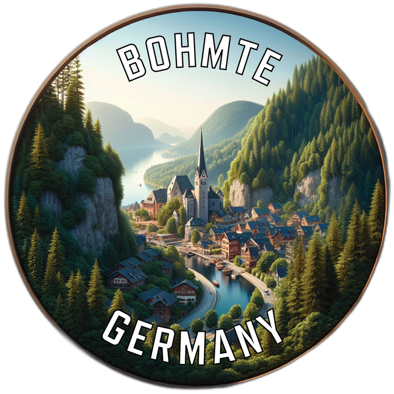Bohmte Germany Souvenir Die Cut Flat Magnet 2-Inch