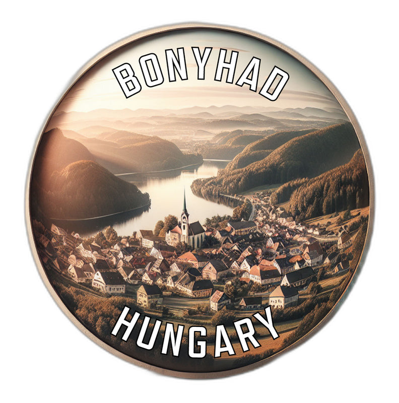 Bonyhad Hungary Souvenir Vinyl Decal Sticker 6-Inch