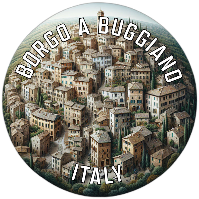 Borgo a Buggiano Italy Souvenir Vinyl Decal Sticker 2-Inch
