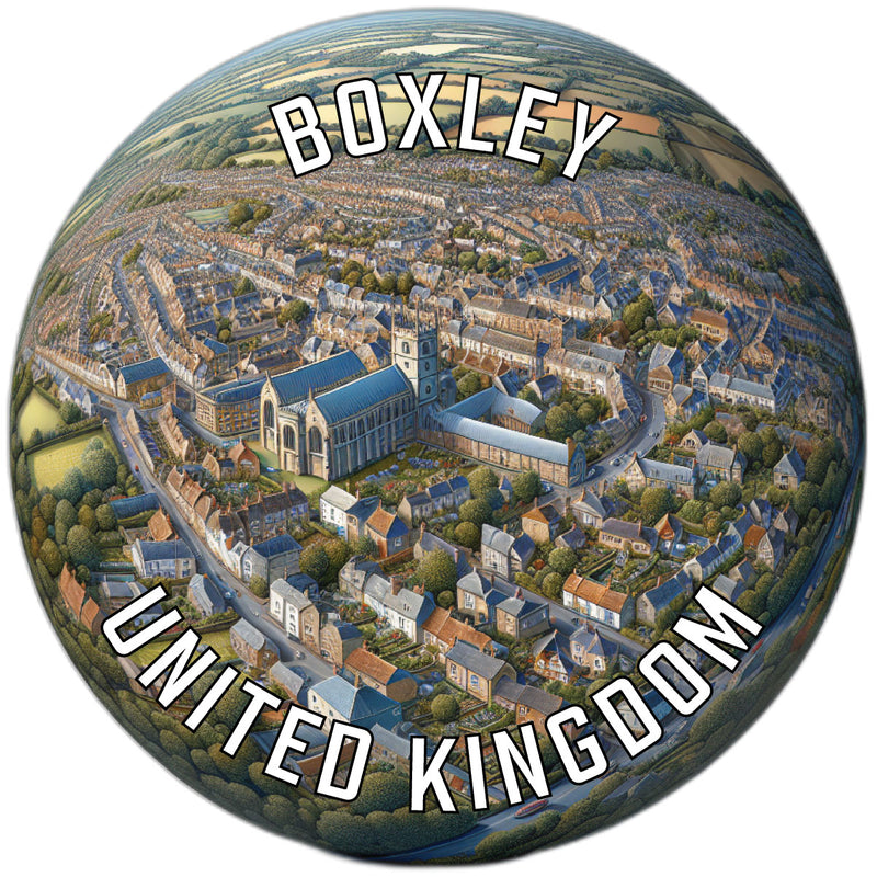 Boxley United Kingdom Souvenir Vinyl Decal Sticker 2-Inch