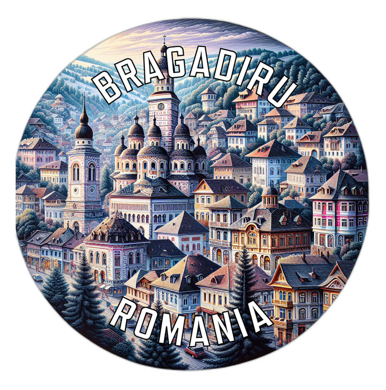 Bragadiru Romania Souvenir Vinyl Decal Sticker 2-Inch