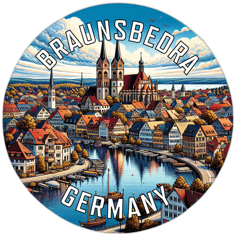 Braunsbedra Germany Souvenir Vinyl Decal Sticker 2-Inch