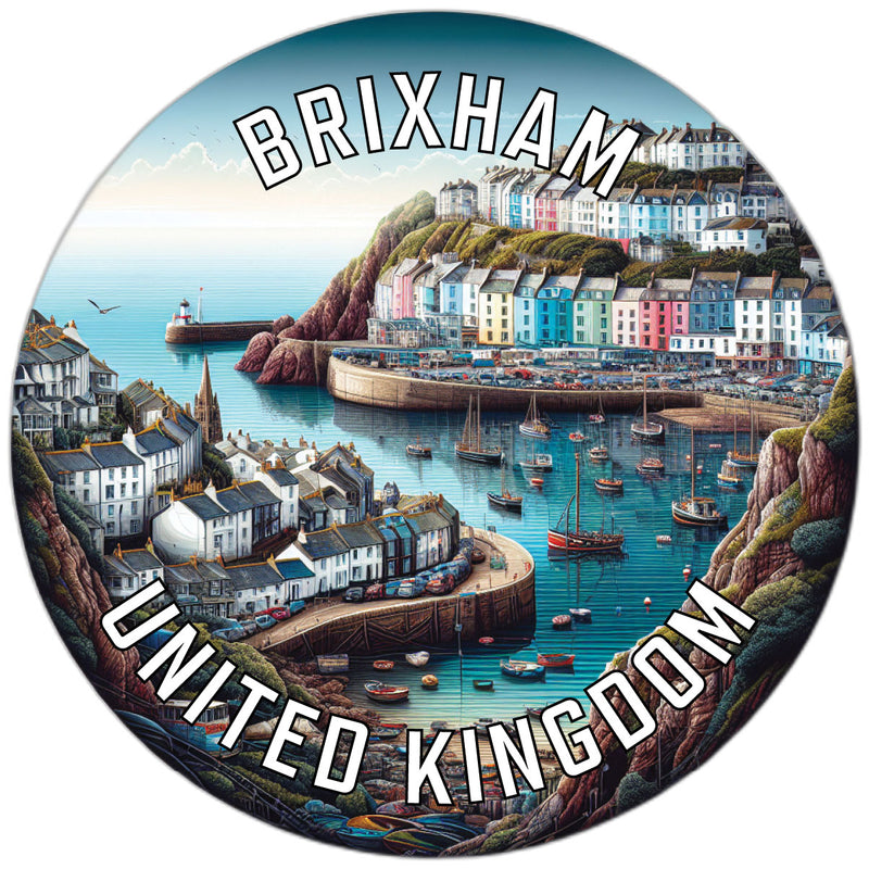 Brixham United Kingdom Souvenir Vinyl Decal Sticker 2-Inch