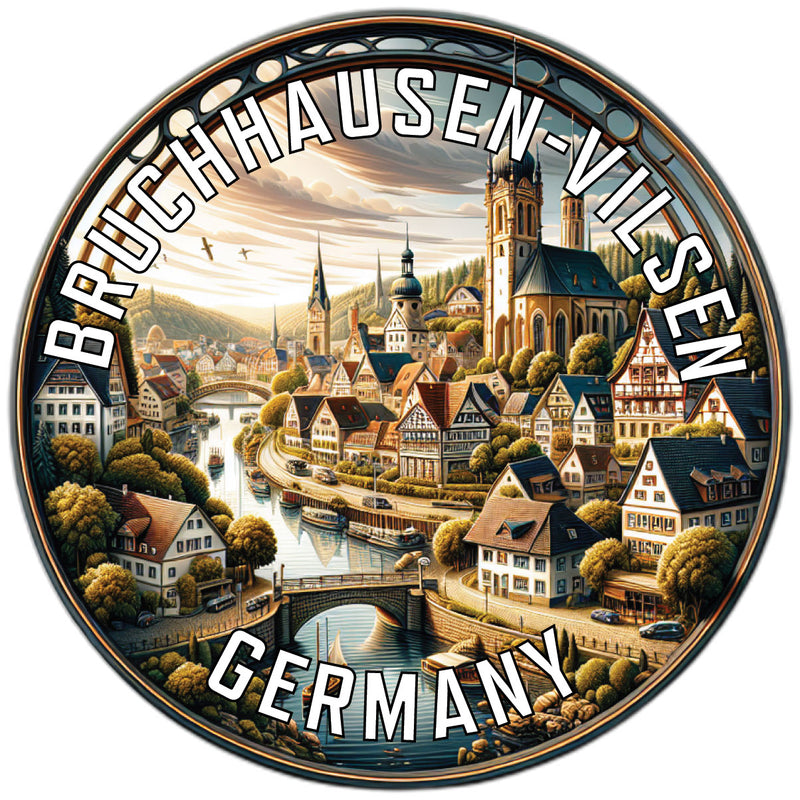 Bruchhausen Vilsen Germany Souvenir Vinyl Decal Sticker 2-Inch