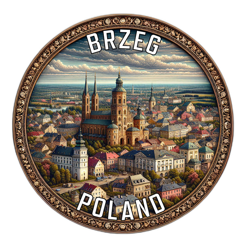 Brzeg Poland Souvenir Vinyl Decal Sticker 2-Inch