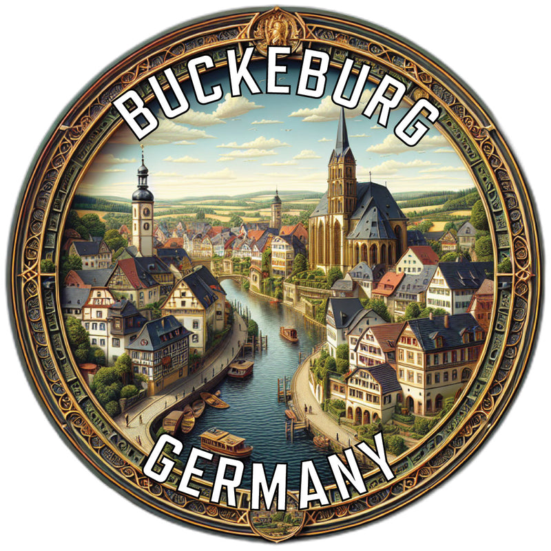 Buckeburg Germany Souvenir Vinyl Decal Sticker 2-Inch